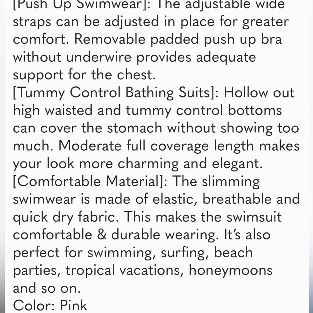 Daci mesh peekaboo hot pink ONE PIECE swimsuit 16W new - Picture 15 of 15